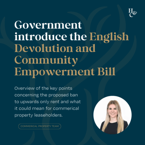 Government introduce the English Devolution and Community Empowerment Bill. Picture of Sophie, Trainee Solicitor